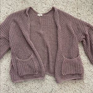 knit cardigan